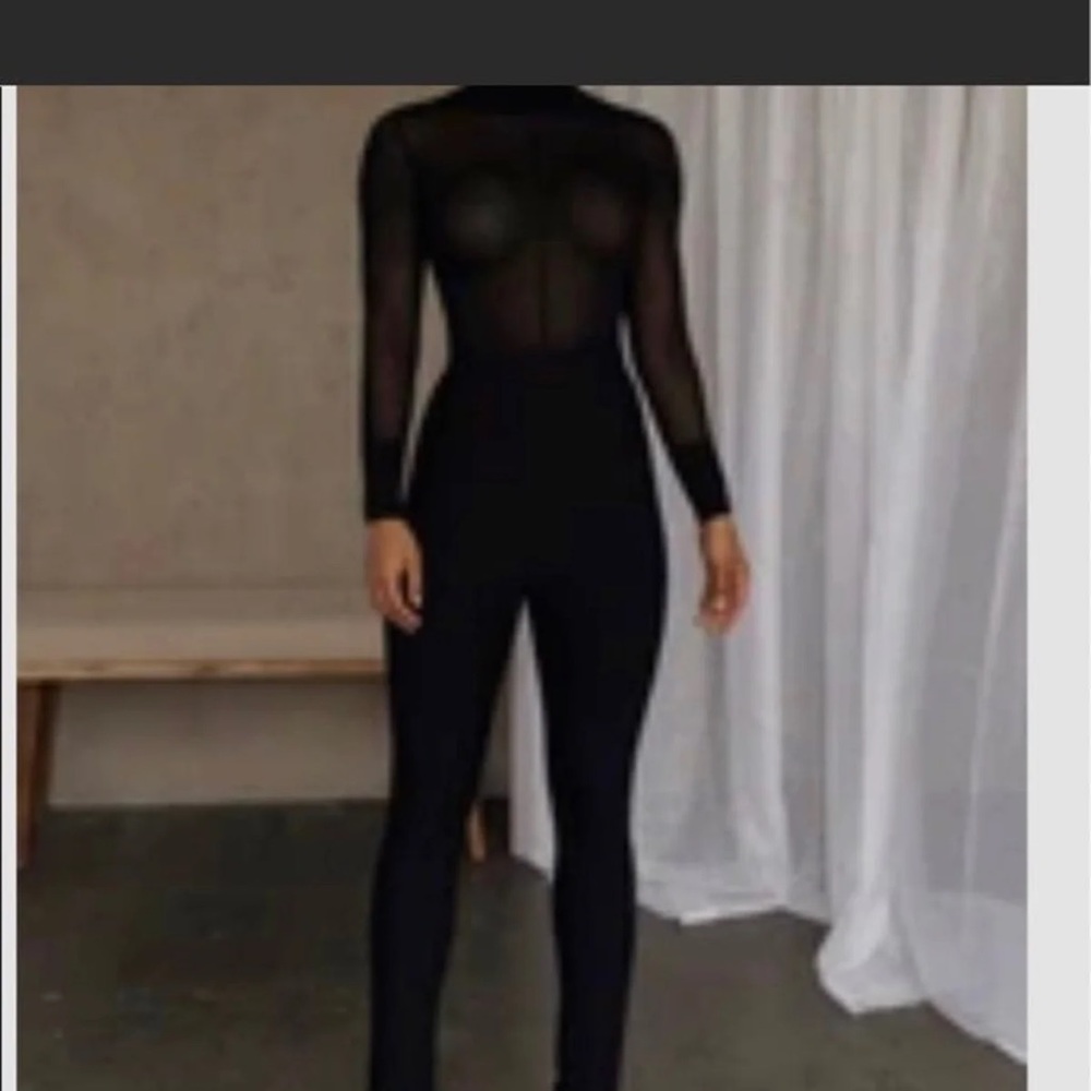 JLUXLABEL Black bandage azalia leggings size small BNWT